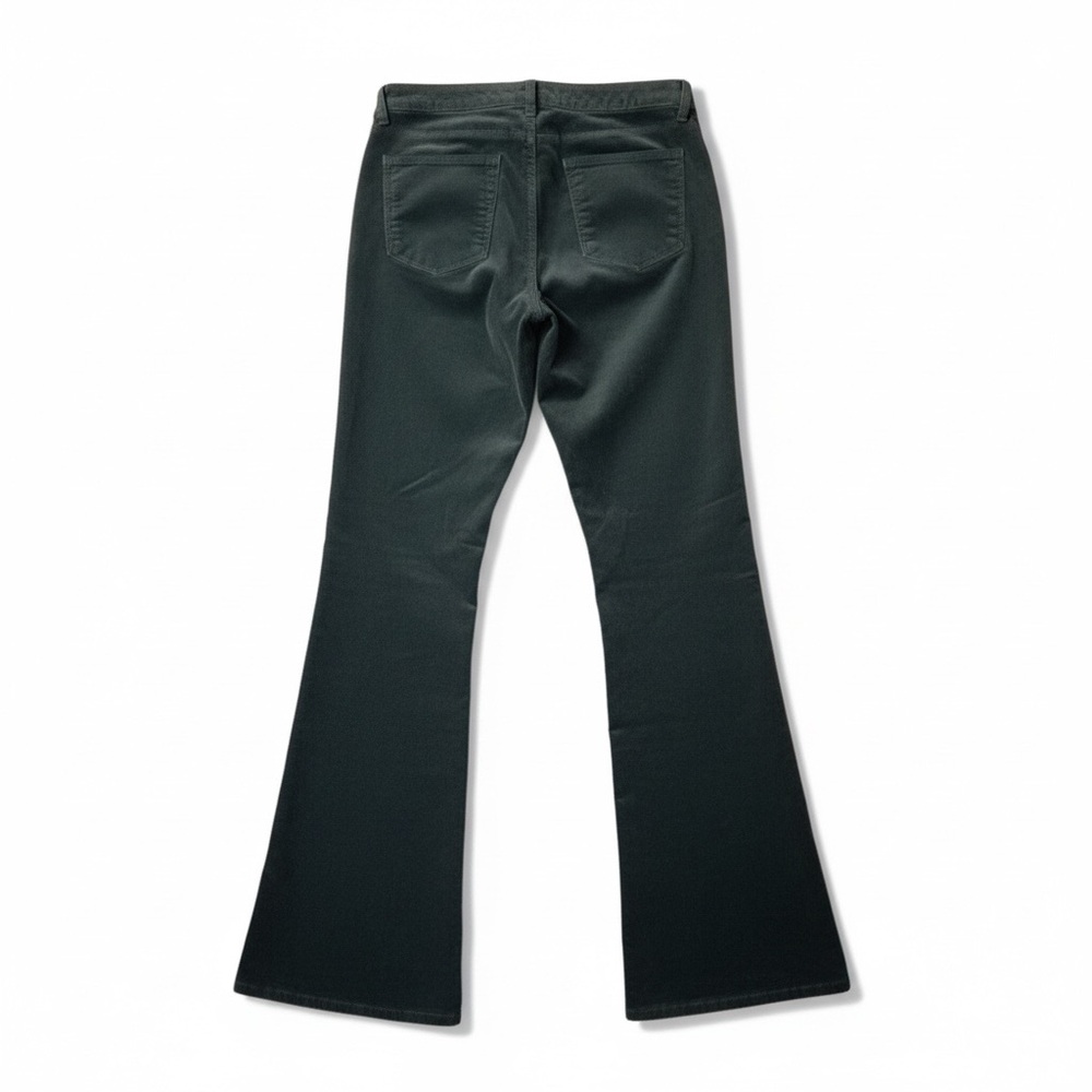 KUT From The Kloth Teal Corduroy Flare Pants High Rise Stretch Women’s - Picture 3 of 5